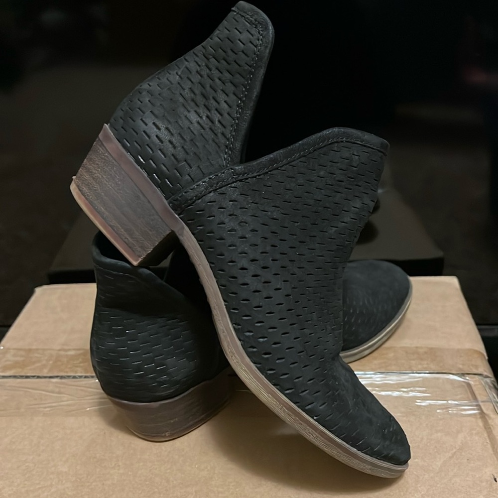 Lucky Brand, Black, Booties/Ankle Boots, Size 6M